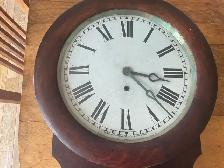 King  Edward VII wall clock, early 1900, Pequenat, Berlin, Ontar - Photo 3