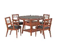 New 54' Game Set - Includes Table & 4 Game Chairs