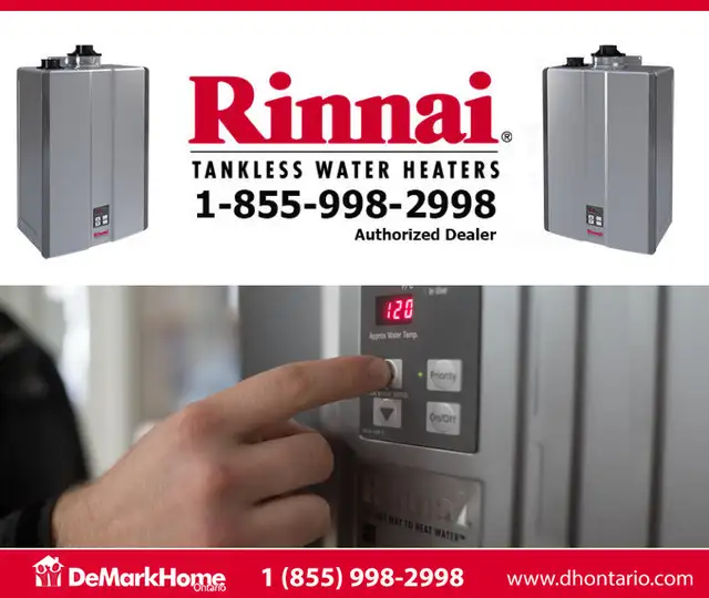 RX-Series by Rinnai - Tankless Water Heater Made in Japan