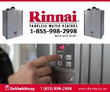 RX-Series by Rinnai - Tankless Water Heater Made in Japan