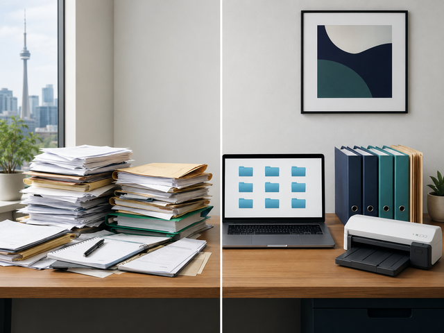 Document Scanning and Digital File Organization