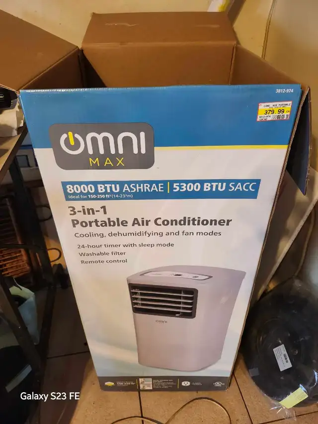 3 in one portable air conditioner