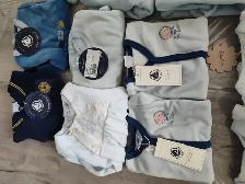 Baby bodysuits from Petit Bateau & Patchouli for ages 1, 3 & 6 m - Photo 2