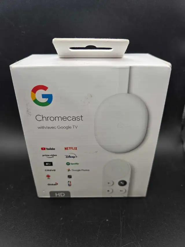 GOOGLE CHROMECAST HD W/REMOTE