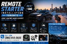 Remote Starter Installation in Toronto  (365) 615-5625 locksmith