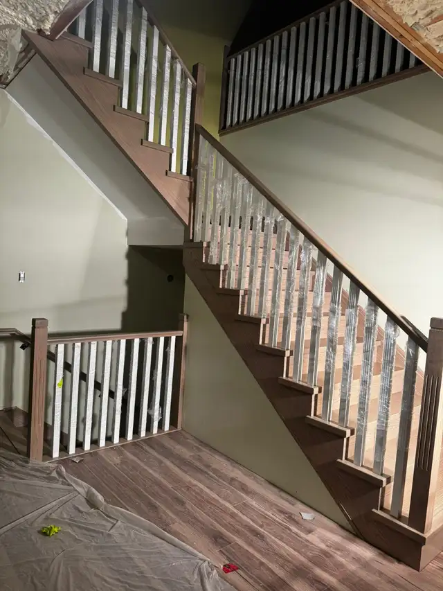 36″ Red Oak Stair Treads $17 | Risers, Posts, Handrails  Spindle