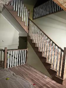 36″ Red Oak Stair Treads $17 | Risers, Posts, Handrails  Spindle