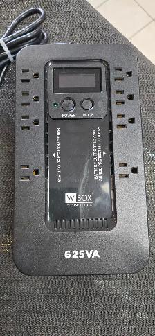 W/Box Battery Backup Standby 625VA/390W