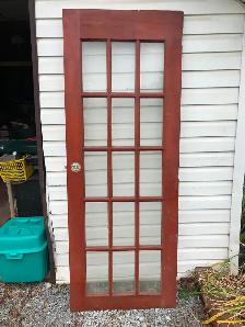 French Doors -Interior
