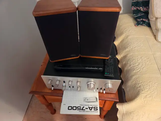 Amplifier with CD Player