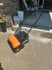 Worx electric dethatcher