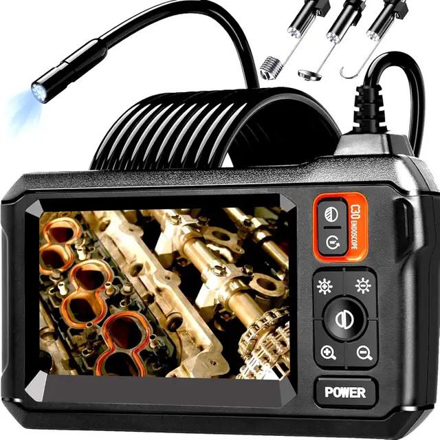 16.5' ft Endoscope Camera with Light, 1080P HD Borescope, IP67