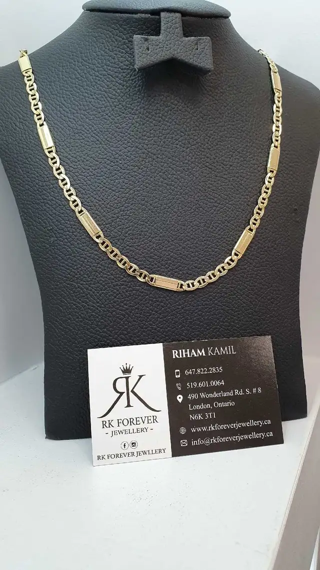 10k yellow gold Gucci Chain # 436_7