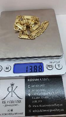 10k yellow gold Gucci Chain # 436_7 - Photo 5