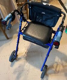 Hugo Elite Walker with Seat and Storage
