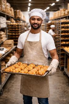 Now Hiring – Bakers (Whole-sale Bakery) Must have: • PR/Citizen