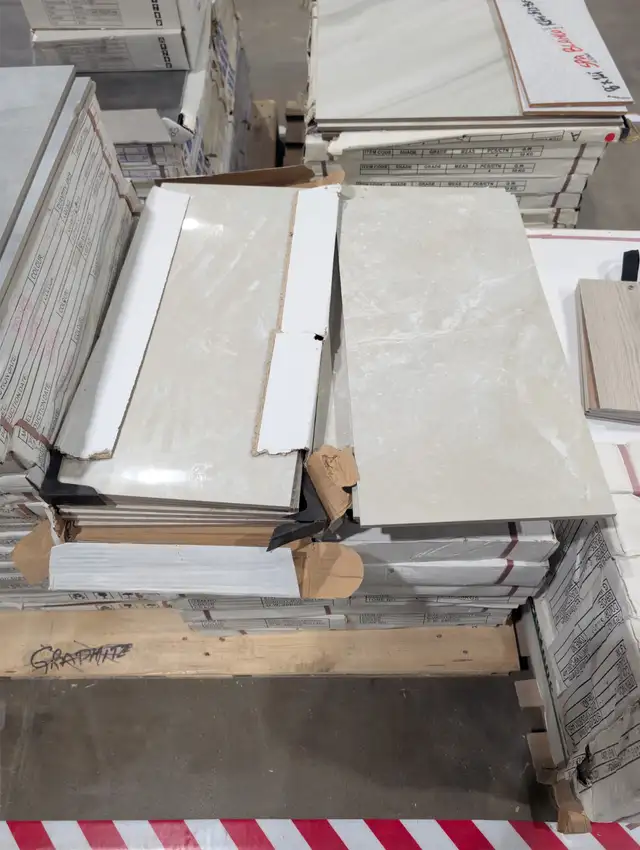 IN STORE 12x24 TILE - $1.69/SF   HST - SQUAREFOOT FLOORING