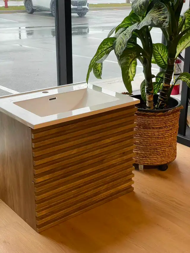 Powder Room Vanity - Floating Vanity