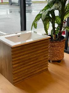 Powder Room Vanity - Floating Vanity
