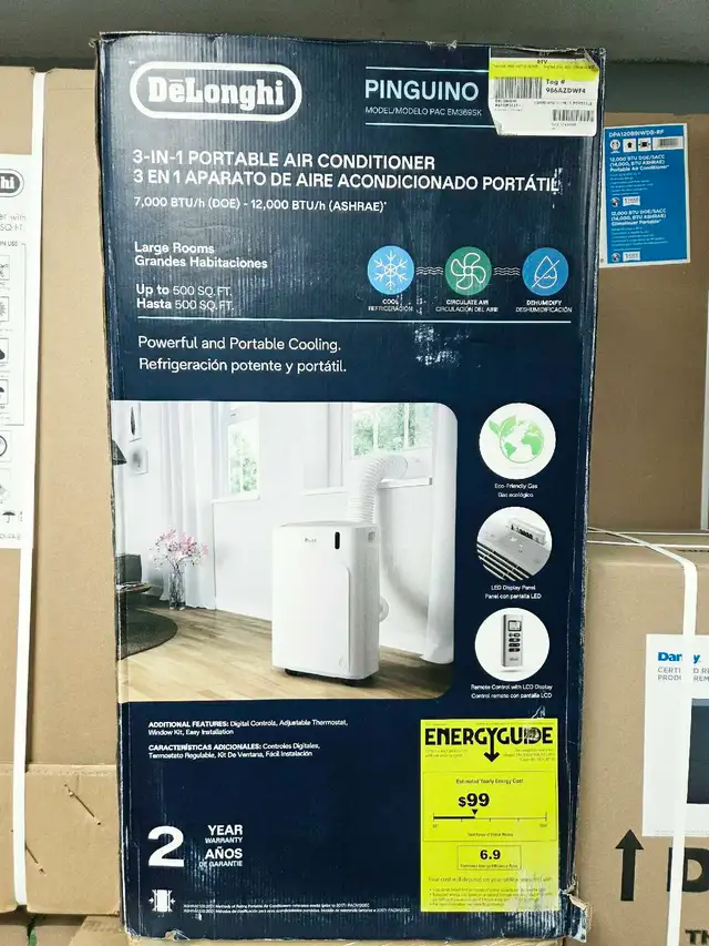 Climatiseur portable 125000 BTU