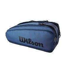 Wilson Tour Ultra 6 Pack Tennis / Badminton / Squash Bag Blue