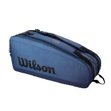 Wilson Tour Ultra 6 Pack Tennis / Badminton / Squash Bag Blue - Photo 2