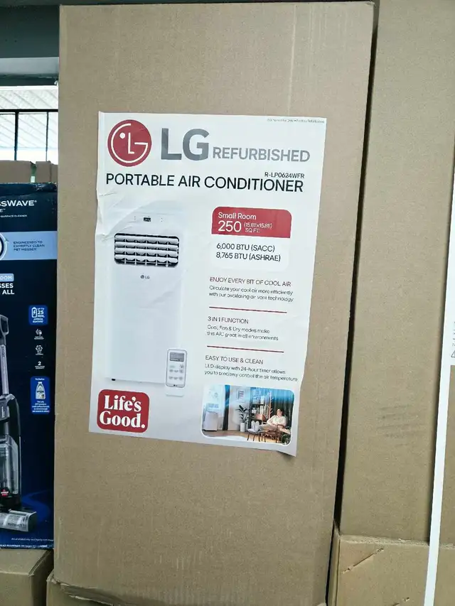 Climatiseur portatif LG 6000 BTU