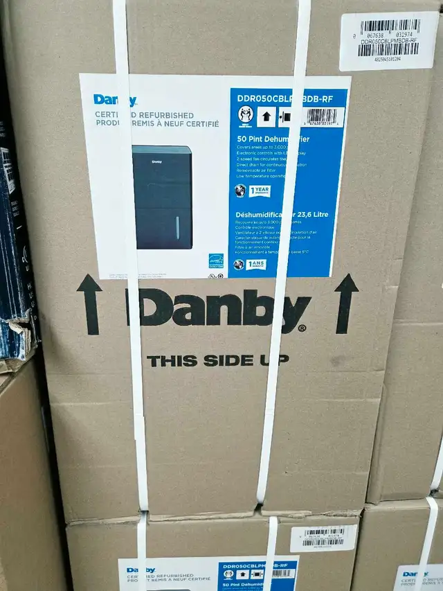 Déshumidificateur Danby 50 pintes