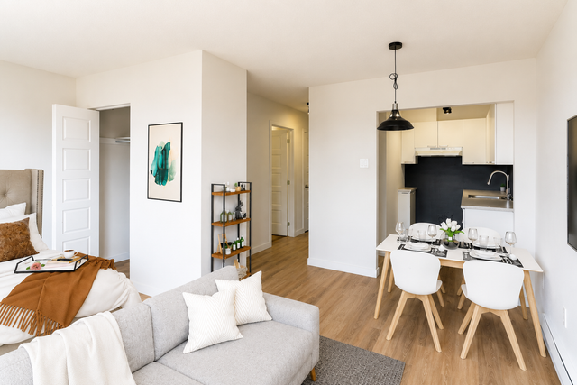 Studio lumineux à partir de 901 $/mois – Arvida (Jonquière)