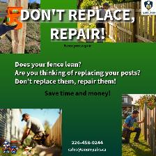 Fence Post Repairs