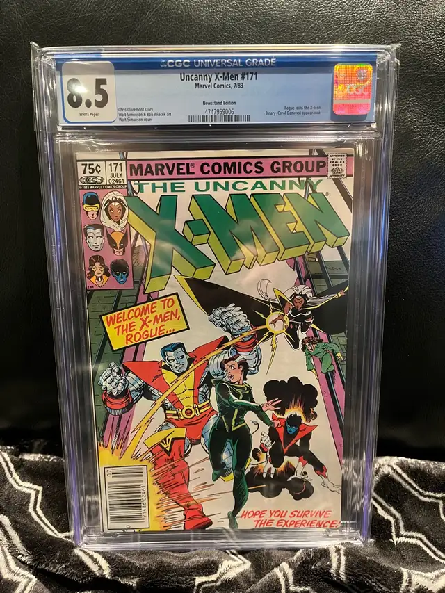 Uncanny Xmen X-Men #171 CGC 8.5 Comic - $100