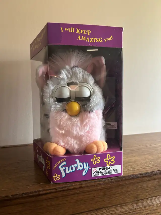 Furby toy.
