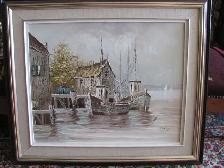 oil and watercolour paintings