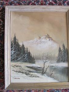oil and watercolour paintings - Photo 4