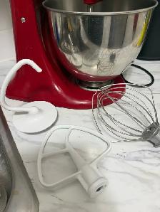kitchenAid Mixer w Pasta Attachment - Photo 3