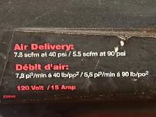 Craftsman 6HP, 30 Gal, 150 Psi Air Compressor - Photo 7