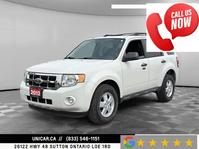 2012 Ford Escape FWD XLT Sunroof Leather Seats Bluetooth Cruise