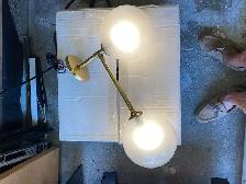 WALL SCONCE "2 Globe Lights" LED