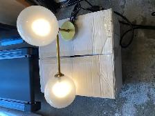 WALL SCONCE "2 Globe Lights" LED - Photo 2