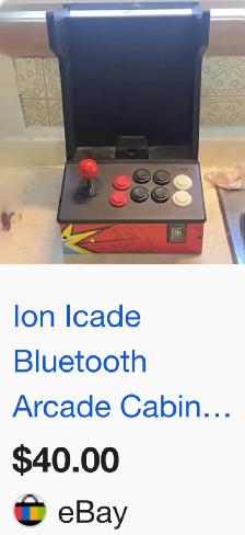 Atari Icade.  Joystick for ipad - Photo 2