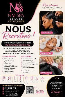 Coiffeuse esthéticienne