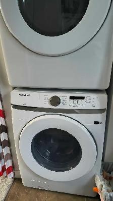 ensemble laveuse/sécheuse  Samsung