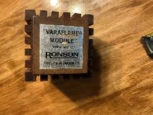 Rare 1960’s Wood & Chrome RONSON VARAFUTae Lighter - Photo 3