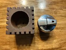 Rare 1960’s Wood & Chrome RONSON VARAFUTae Lighter - Photo 4