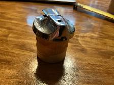Rare 1960’s Wood & Chrome RONSON VARAFUTae Lighter - Photo 7