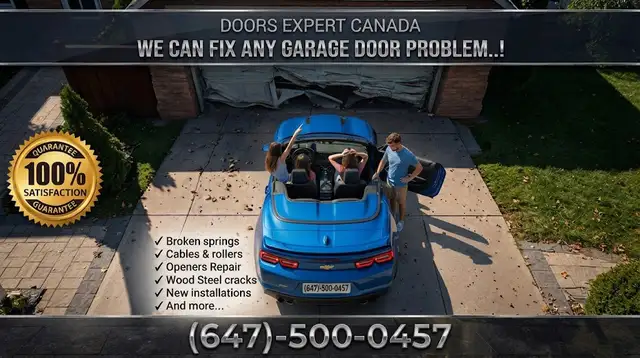GARAGE DOORS AND OPENERS (Sales and Repair) 16