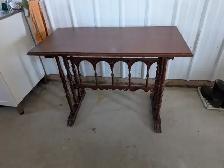 Wooden desk