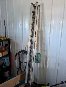 Clothesline umbrella drying rack