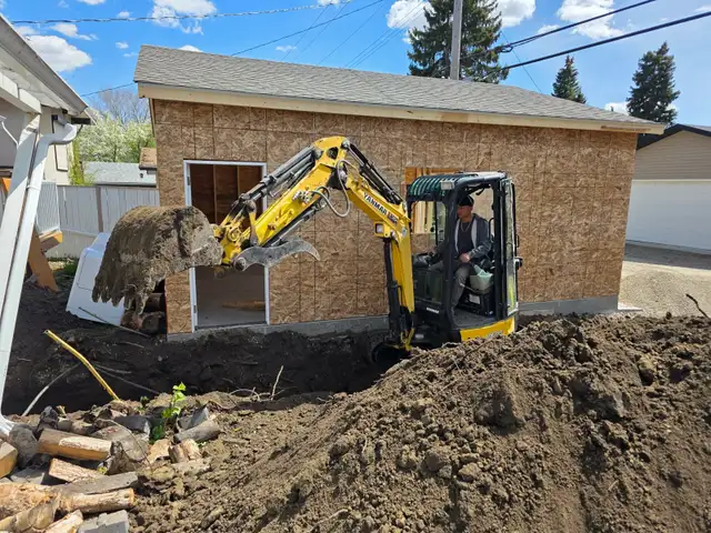 excavations and bobcat