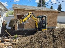 excavations and bobcat